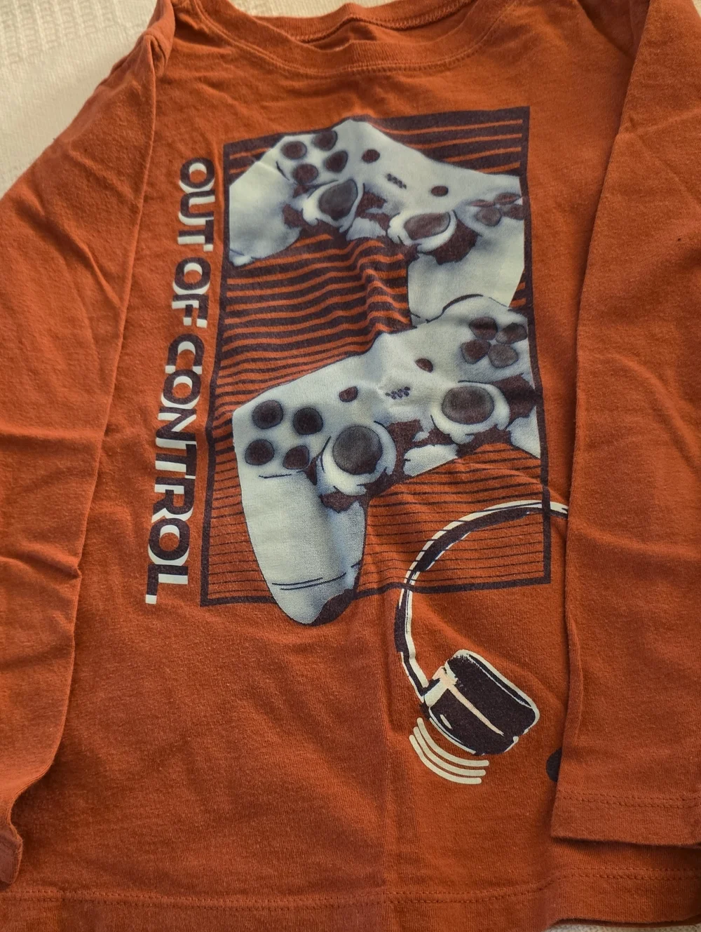 Kids Graphic Tee Pack - Orange, Purple, Green, Blue